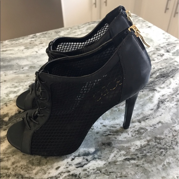 BCBG Black High Heel Booties - Picture 3 of 4